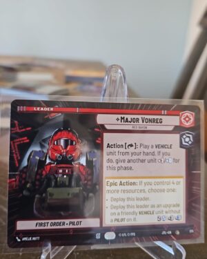 Star Wars Unlimited Major Vonreg #273 Hyperspace Jump to Lightspeed