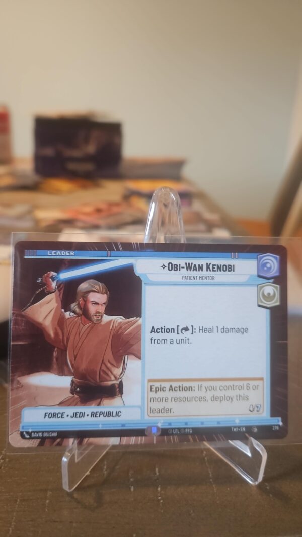 Obi-Wan Kenobi - Patient Mentor (Hyperspace) #278 Star Wars Unlimited Twilight Of Rrepublic