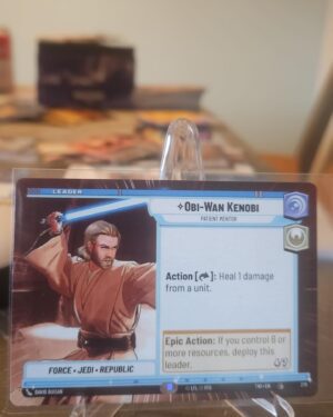 Obi-Wan Kenobi - Patient Mentor (Hyperspace) #278 Star Wars Unlimited Twilight Of Rrepublic