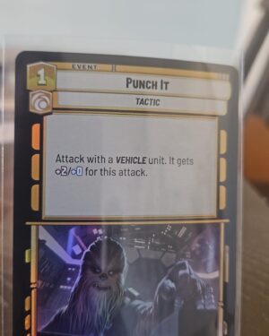 Punch It 729 C Foil Jump To Lightspeed Star Wars Unlimited