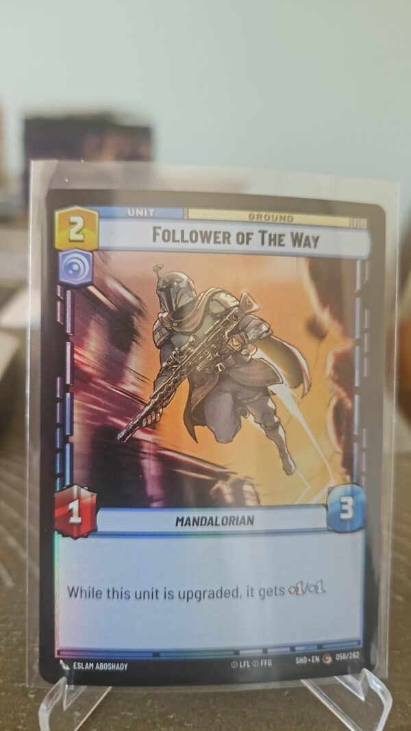FOIL Star Wars Unlimited - Follower of the Way - Shadows of the Galaxy