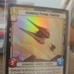 Star wars unlimited Twilight of the republic foil Geonosis patrol fighter #215/257