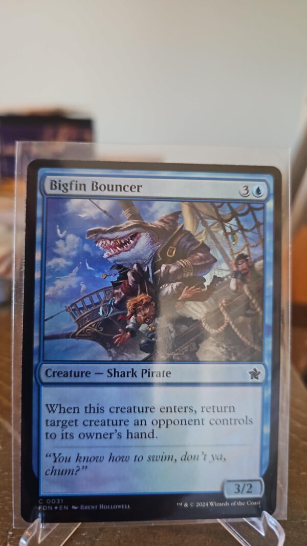 0031 Bigfin Bouncer - Foil Magic the Gathering MTG Foundations