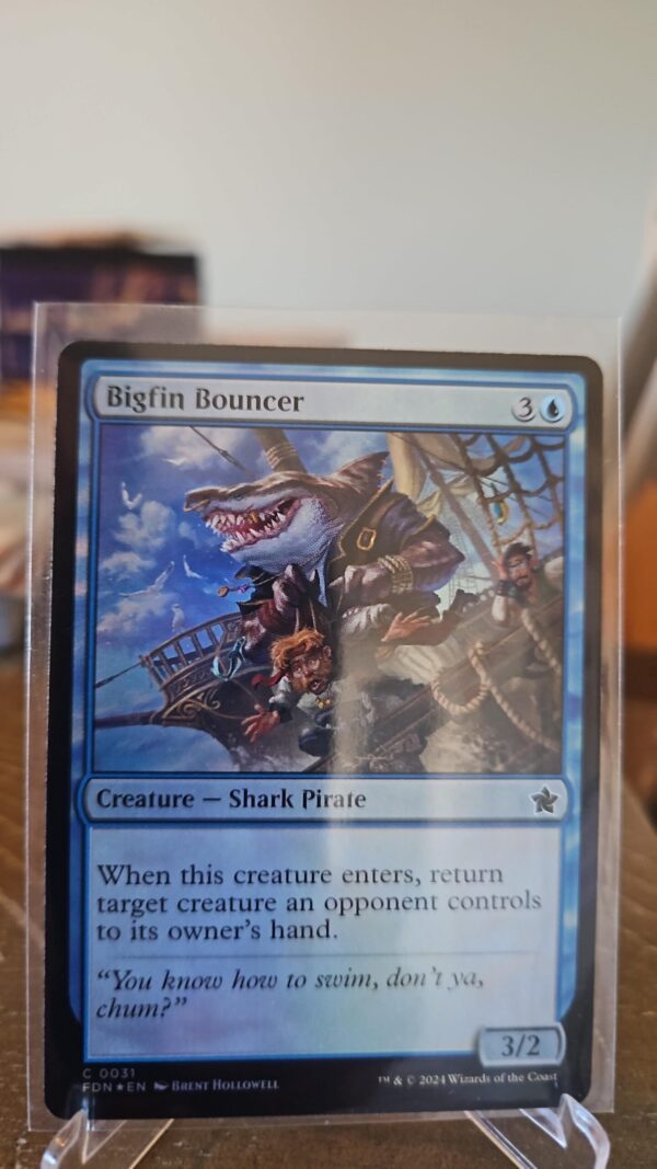 0031 Bigfin Bouncer - Foil Magic the Gathering MTG Foundations