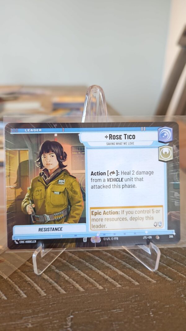 Star Wars Unlimited Rose Tico #266 Hyperspace Jump to Lightspeed
