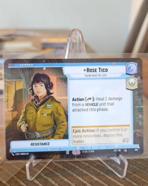 Rose Tico #266 Star Wars Unlimited Hyperspace card