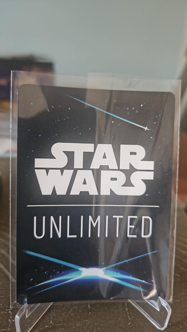 Star Wars Unlimited Jump To Lightspeed Foil Card #574 Covering The Wing - Image 2