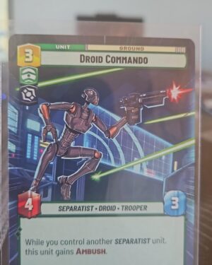 Droid Commando - Hyperspace #354 Star Wars Unlimited Twilight of the Republic