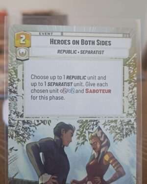 Star Wars Unlimited Heroes on Both Sides Hyperspace #509 Twilight of the old republic