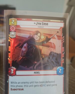 Jyn Erso - Stardust 143/257 Rare Foil Twilight Of The Republic