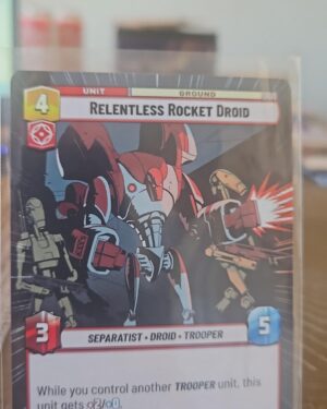Star Wars Unlimited Twilight of the Republic Relentless Rocket Droid 430 TWI Hyperspace