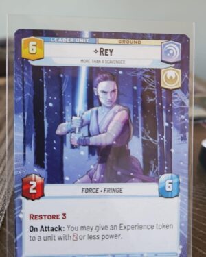 Star Wars Unlimited Rey #284 Hyperspace Shadows of the Galaxy card