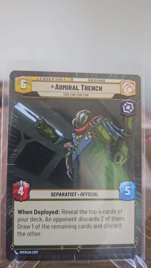 Star Wars Unlimited Admiral Trench #276 Hyperspace Jump to Lightspeed - Image 2