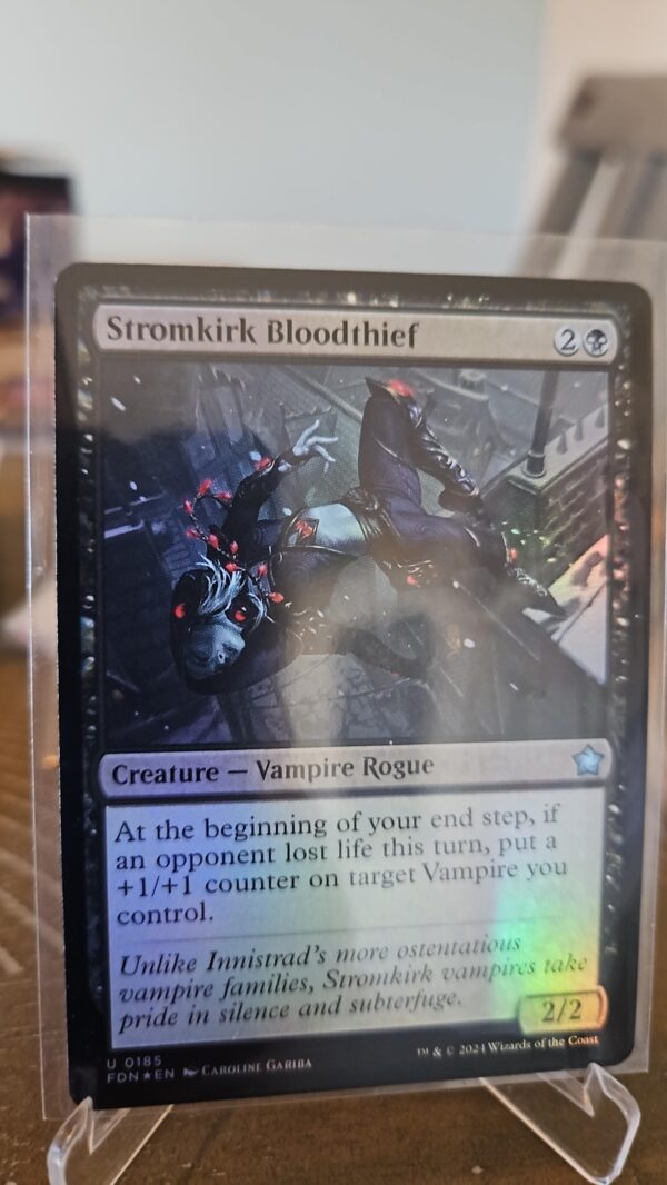 Stromkirk Bloodthief #185 (Foil) (NM) Foundations FDN Magic MTG