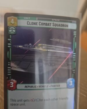 Clone Combat Squadron Foil - Jump to light speed 613 NM - Star Wars Unlimited