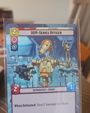 OOM-Series Officer Hyperspace Star Wars TCG card