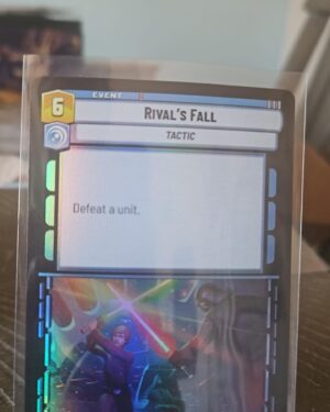 Rival’s Fall Foil Star Wars TCG card