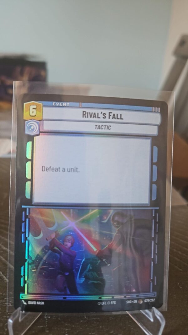 FOIL Star Wars Unlimited - Rival's Fall - Shadows of the Galaxy