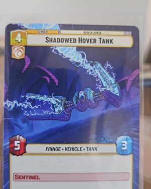 Shadowed Hover Tank #486 Star Wars Unlimited JTL Hyperspace card near mint