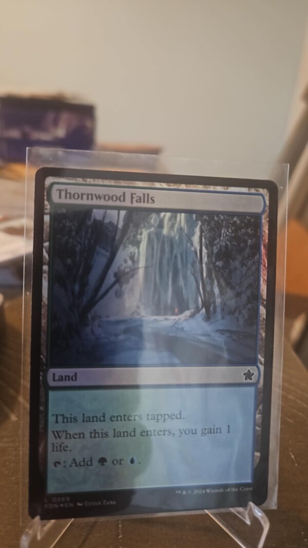 Thornwood Falls FDN Foundations Magic the gathering foil #269