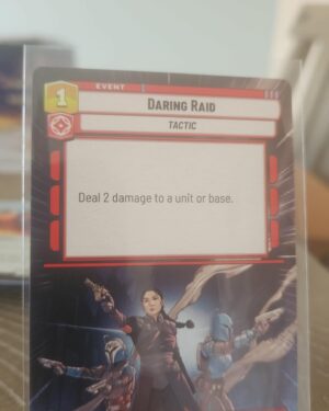 Daring Raid Hyperspace Star Wars TCG card