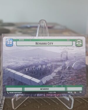 Nevarro City / EXP Hyperspace Star Wars Unlimited card near mint