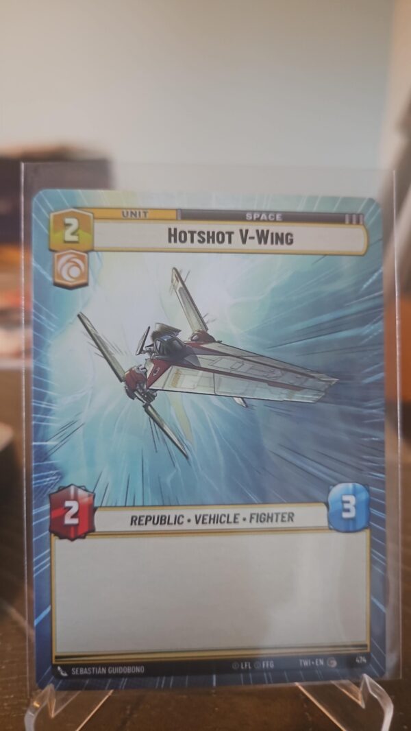 Hotshot V-Wing (Hyperspace) #474 | Star Wars Unlimited Twilight of the Republic