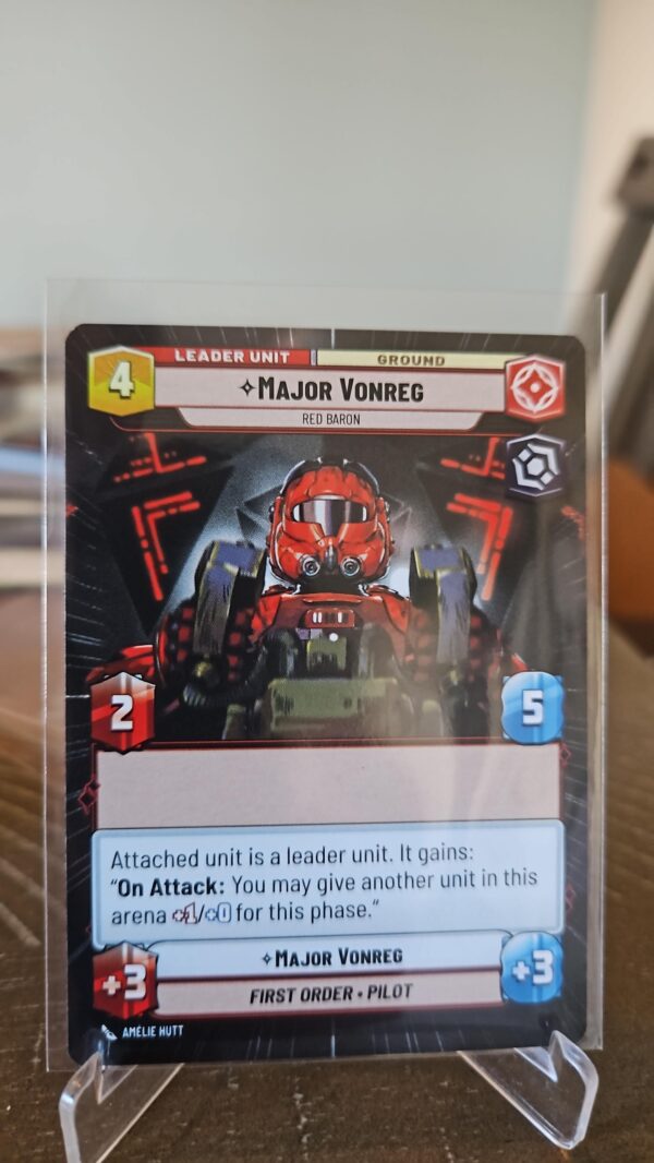 Star Wars Unlimited Major Vonreg #273 Hyperspace Jump to Lightspeed - Image 2