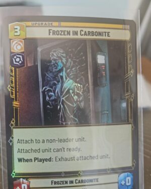 Star Wars Unlimited Shadows of the Galaxy #462 Frozen in Carbonite foil