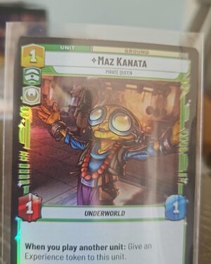 Star Wars Unlimited: Maz Kanata Foil Rare 096/262 - Shadows Of The Galaxy