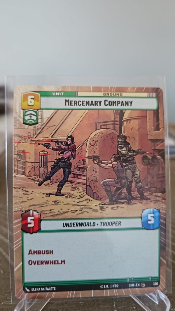 Star Wars Unlimited: Spark of Rebellion Mercenary Company Hyperspace #381