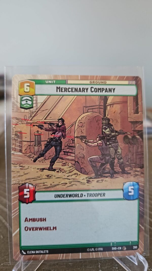 Star Wars Unlimited: Spark of Rebellion Mercenary Company Hyperspace #381