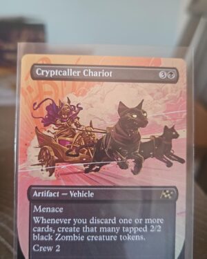 MTG Magic the Gathering Cryptcaller Chariot (306/568) Aetherdrift LP