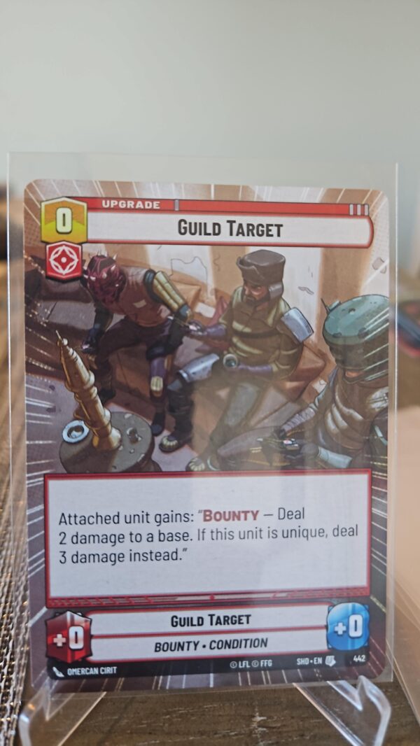 Star Wars Unlimited Shadows of the Galaxy Guild Target Hyperspace #442