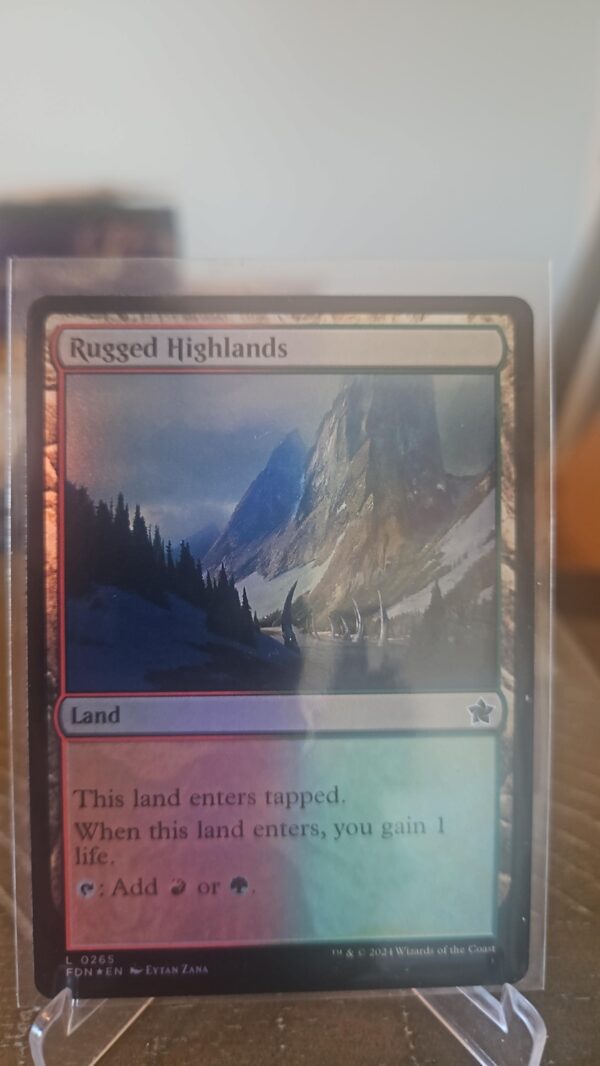 Rugged Highlands - 265 - Foil - MTG Magic the Gathering
