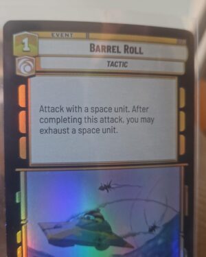 STAR WARS UNLIMITED Jump To Light speed BARREL ROLL Common Foil NM