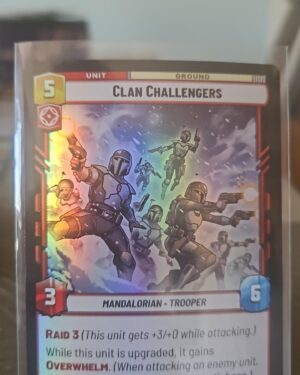 Clan Challengers #169 Foil Star Wars Unlimited Shadows Of The Galaxy