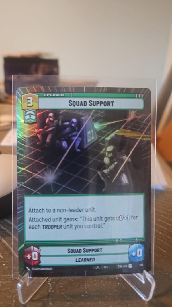 Star Wars Unlimited, Twilight of the Republic - Squad Support Hyperspace Foil
