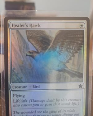 Healer's Hawk #142 Foil Foundations Magic the gathering MTG