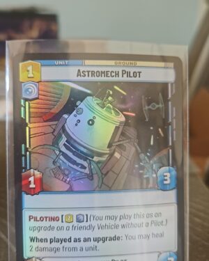 2025 Star Wars Unlimited - Jump to Lightspeed Foil Astromech Pilot #555