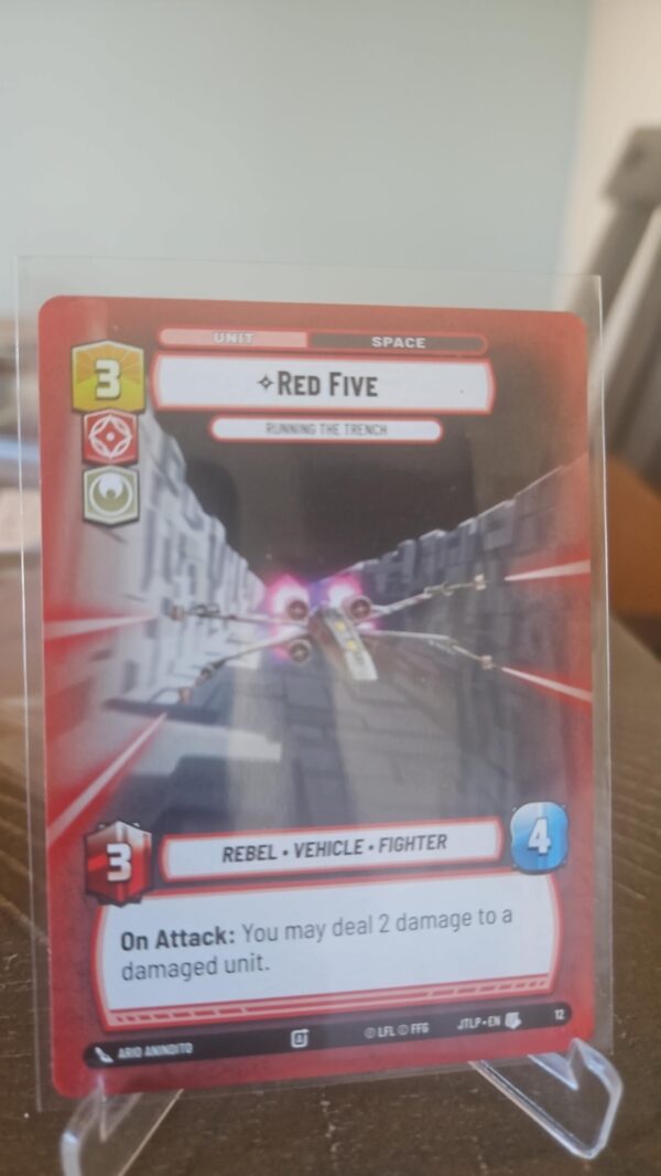 HYPERSPACE Red Five Running the Trench JTL SWU 12 Star Wars Unlimited promo