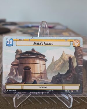 Jabba's Palace #304 Star Wars Unlimited Hyperspace card near mint
