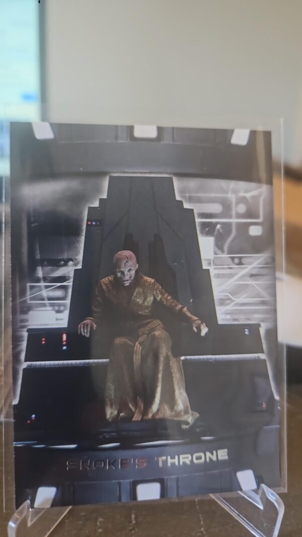 2018 Topps Star Wars The Last Jedi Series 2 Items & Artifacts snokes throne #1a-15