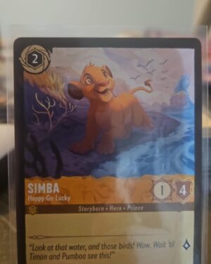 Simba Happy-Go-Lucky 5/204 Azurite Sea common Amber character non-foil NM