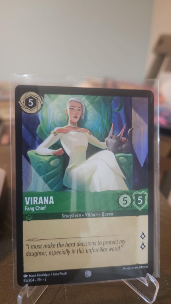 Virana 95/204 Disney Lorcana Rise of the Floodborn Common non Foil Card NM