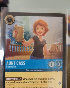 Aunt Cass – Biggest Fan 138/204 Azurite Sea Common Cold Foil