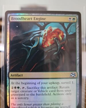 Magic the gathering foil broodheart engine #193