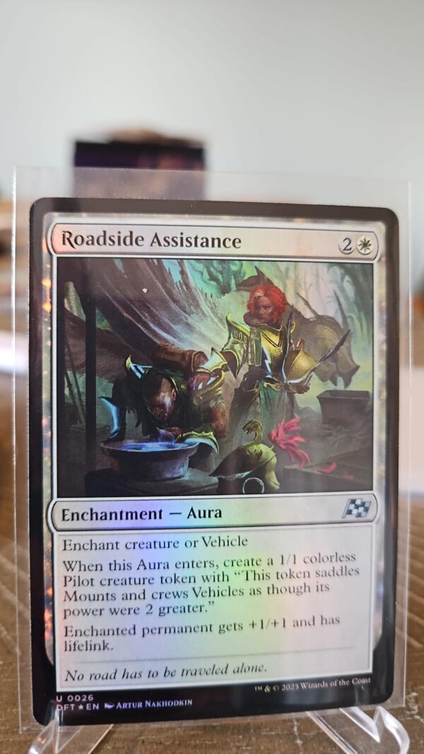 Magic the gathering Aetherdrift foil roadside assistance #26