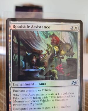 Magic the gathering Aetherdrift foil roadside assistance #26