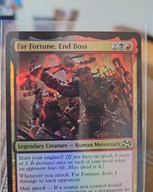 Magic: The Gathering Far Fortune, End Boss #203 Aetherdrift FOIL